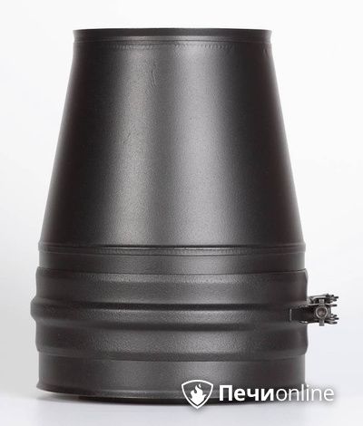 Комплектующие дымохода Schiedel Конус д.150 PM25 (Черный) Permetr в Костроме