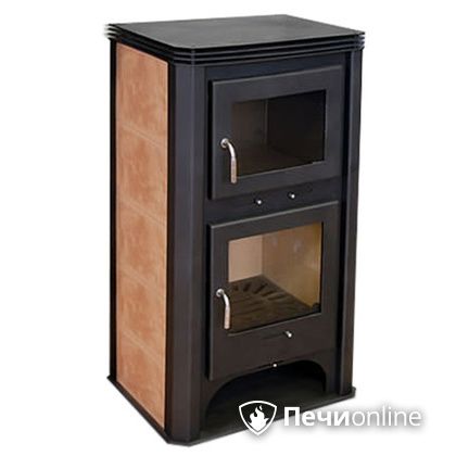 Печь-камин Экокамин Бавария с духовым шкафом 9кВт в Костроме