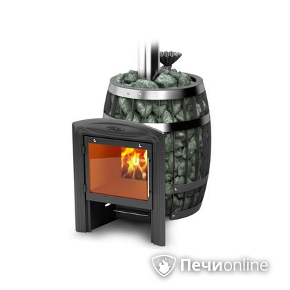 Дровяная банная печь TMF Саяны II Carbon Витра ЗК в Костроме