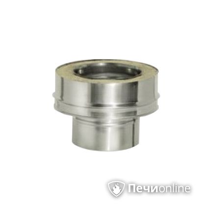 Дымоход Дымок Переходник моно-термо 0,8 мм. PMTFR  120/200 в Костроме