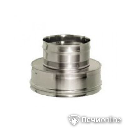 Дымоход Дымок Переходник термо-моно 0,8 мм. PTMFR  120/200 в Костроме