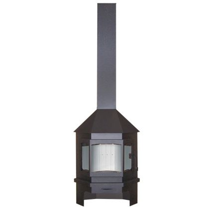 Печь-камин Бавария (Экокамин) угловая мюнхен, графит в Костроме