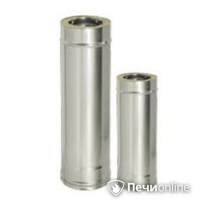Дымоход Дымок Труба L = 500 мм с изоляцией 0,8 мм. ТFR500 150/230 в Костроме