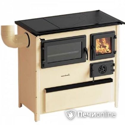 Отопительно-варочная печь MBS Trend Cream L с духовым шкафом в Костроме