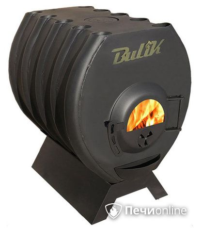 Отопительно-варочная печь Березка BulyK 400 со стеклом в Костроме