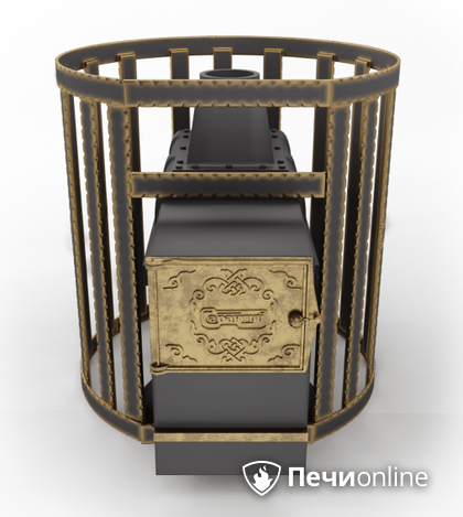 Дровяные печи-каменки Сабантуй Булава Чугун 24 в Костроме