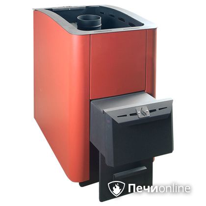 Дровяная банная печь Конвектика 12 терракота в Костроме