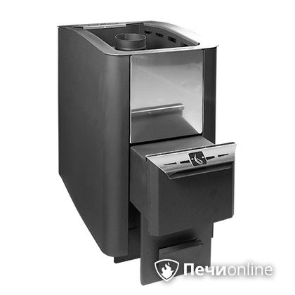 Дровяная банная печь Конвектика 16 антрацит в Костроме