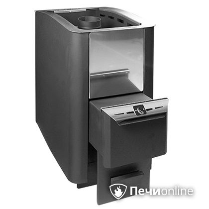Дровяная банная печь Конвектика 26 антрацит в Костроме
