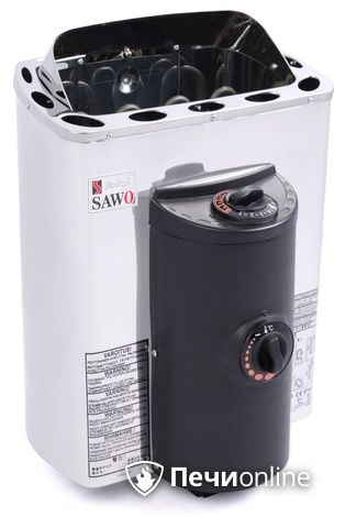Электрокаменка для сауны Sawo Mini X MX-30NB-Z с пультом управления в Костроме