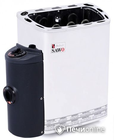 Электрокаменка для сауны Sawo Mini MN-30NB-Z со встроенным пультом управления в Костроме