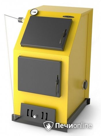 Твердотопливный котел TMF Оптимус Автоматик 25кВт АРТ под ТЭН желтый в Костроме