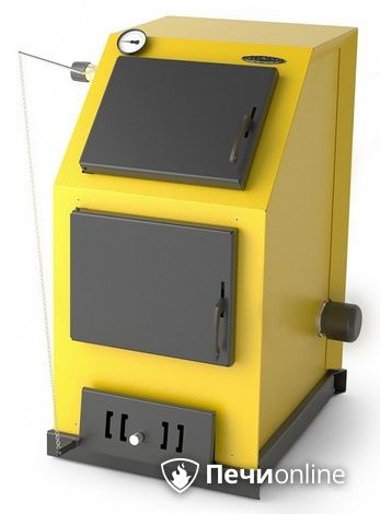 Твердотопливный котел TMF Оптимус Электро 25кВт АРТ ТЭН 6кВт желтый в Костроме