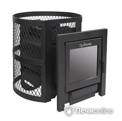 Дровяная банная печь Протопи Парилка 14 Финка Панорама в Костроме