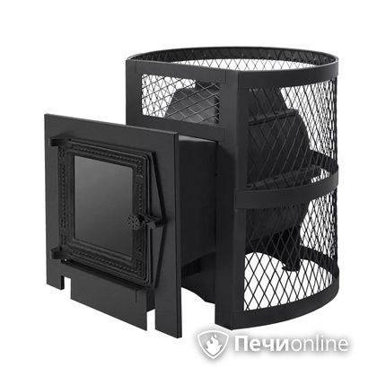 Дровяная банная печь Протопи Чугунка 16 Финка С в Костроме