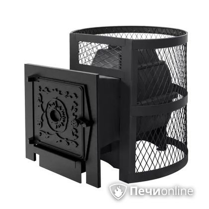 Дровяная банная печь Протопи Чугунка 16 Финка в Костроме