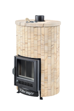 Печь для бани Ферингер  Уют-25 ПФ ("Окаменевшее дерево" наборный) в Костроме