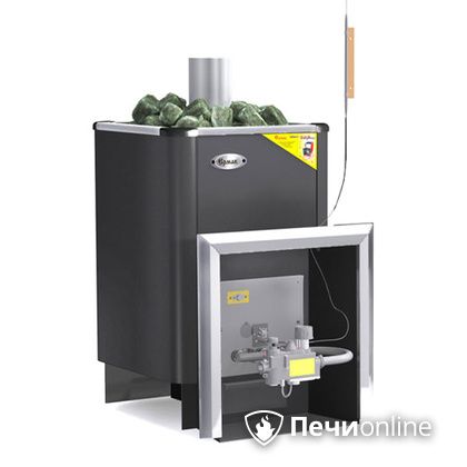 Газо-дровяная банная печь Ермак Уралочка 20 без газовой горелки в Костроме