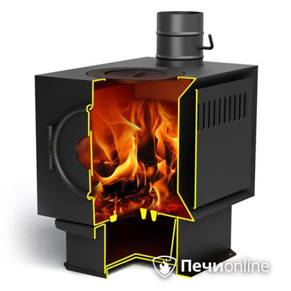 Печь-буржуйка TMF Золушка 2016 с варочной поверхностью в Костроме