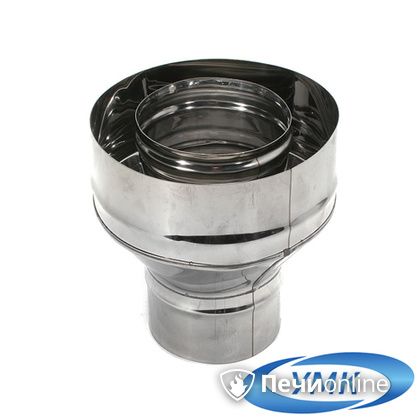 Дымоход УМК Старт-сэндвич холодный D=200х280 Н+Оц 0.5мм по воде в Костроме