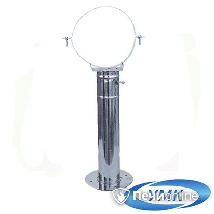  УМК Кронштейн опорный телескопический 40-75 D160 1.0 мм нержавейка в Костроме