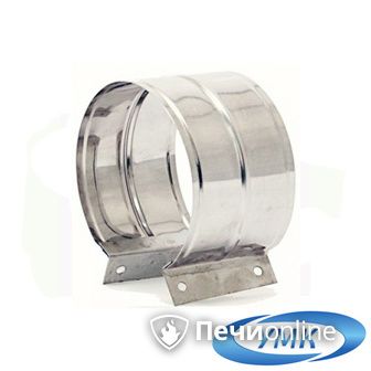  УМК Хомут обжимной D140 0.5 мм нержавейка в Костроме