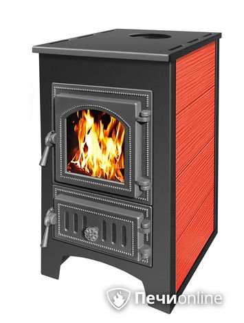 Печь-камин Везувий ПК-01 (270) красный в Костроме