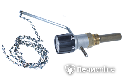 Комплектующие для печей и котлов Теплодар регулятор тяги универсальный для котлов в Костроме