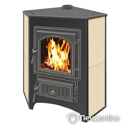 Печь-камин Везувий ПК-01(220) угловой бежевый в Костроме