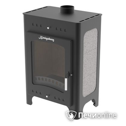 Печь-камин Протопи Кенигсберг 9U без конфорки выход дымохода вверх в Костроме