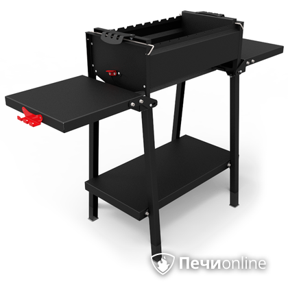 Мангал Grillver Крафтикс Блэк на подставке в Костроме