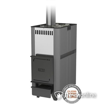 Дровяная банная печь Костёр 14 К без выносного топливного тоннеля в Костроме