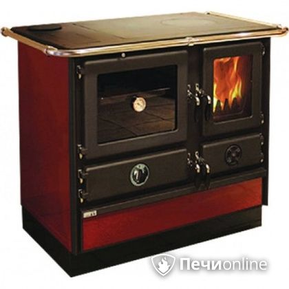 Отопительно-варочная печь MBS Thermo Magnum Red L с духовым шкафом в Костроме