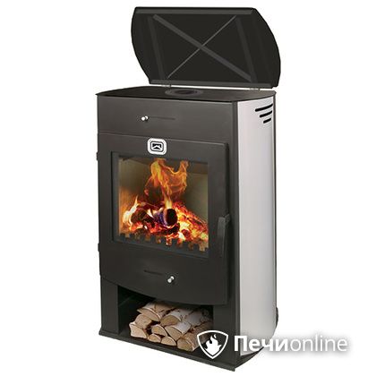 Печь-камин Теплодар Танго с чугунной плитой в Костроме